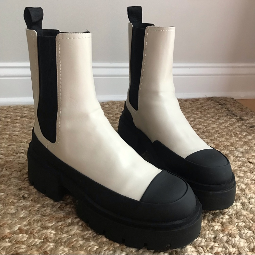 H&M Chunky Chelsea Boots.